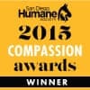 San Diego Humane Society Compassion Awards Winner